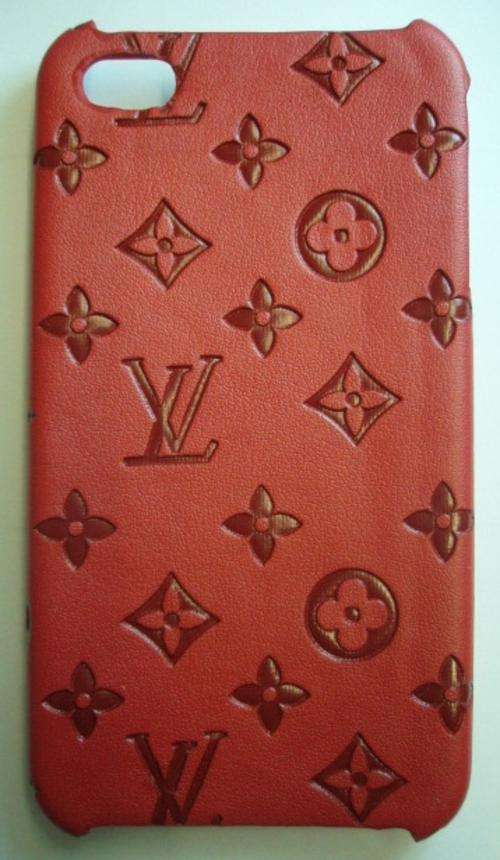 RED PATTERN PLASTIC BACK CASE FOR new APPLE iPHONE 4G/4GS