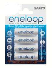 SANYO Eneloop Rechargeable AA NI-MH Battery 2000mAh - 8 piece