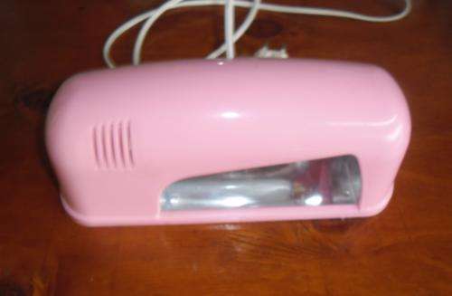 Pink UV nail lamp