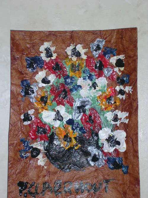 Claerhout floral on special paper A5 Weekend special