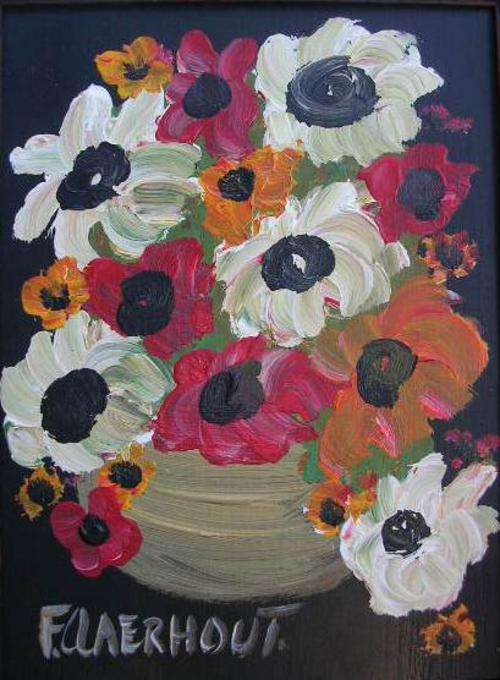 Claerhout florals in stunning frame Weekend special Acrylic