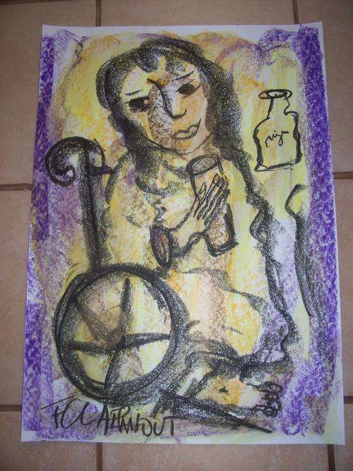 An A2 with a special meaning. This is an original Frans Claerhout  up for auction for one time only