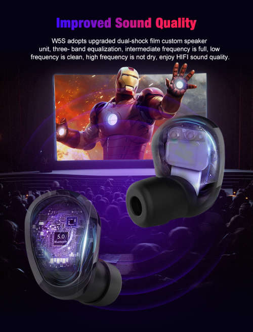 Wireless Bluetooth Earphones (earpods) P9