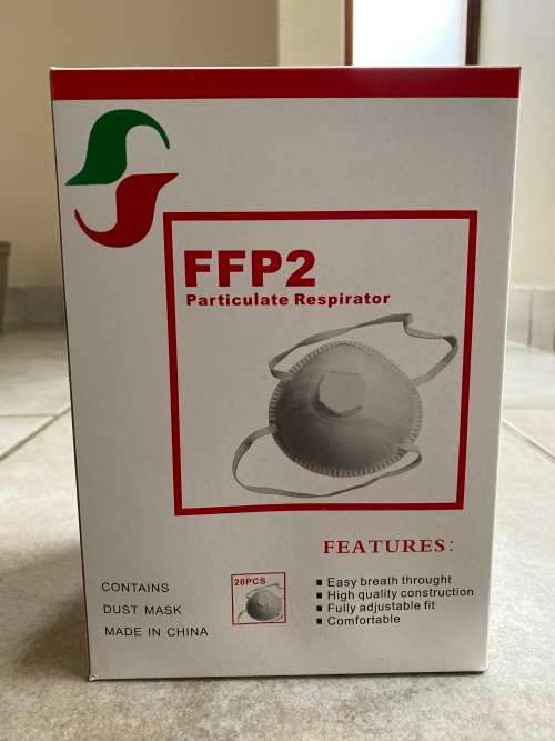 Box - FFP2 Masks (N95 European Equivalent)