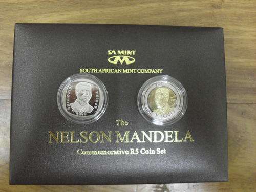 ###CRAZY R1 START 2008 R5 NELSON MANDELA COMMEMORATIVE SET