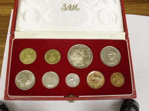 1968 SOUTH AFRICAN SHORT PROOF SET - NO GOLDS