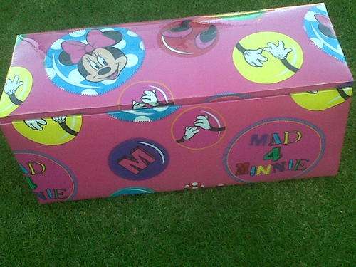 ToyBox and Ottoman Minnie Mouse