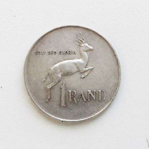 South African 1966 R1 Silver