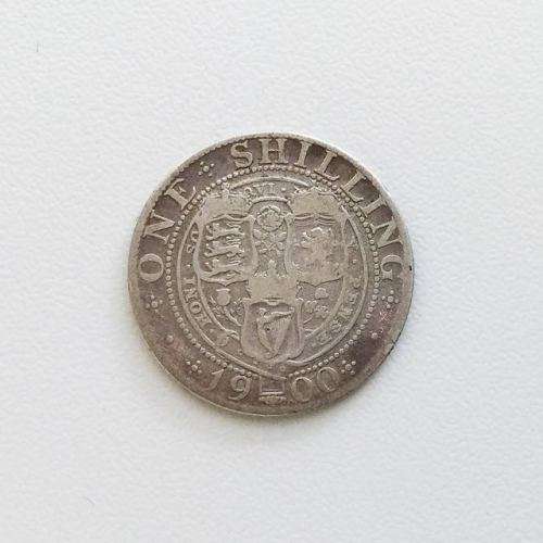 1900 SILVER Great Britain Shilling