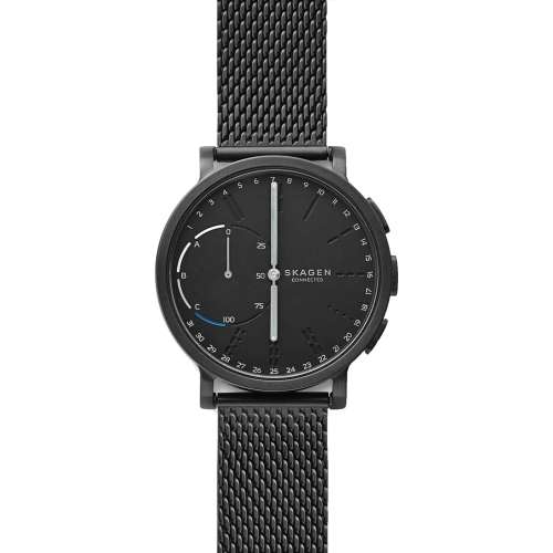 NEW - SKAGEN CONNECTED MEN'S HAGEN STAINLESS STEEL MESH HYBRID SMARTWATCH - VALUE R6k