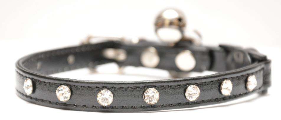 Black Diamante Collar (Cats & Dogs)
