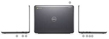 DELL CHROME BOOK 13` Intel® Celeron C3855 | 4GB RAM | 32 GB SSD