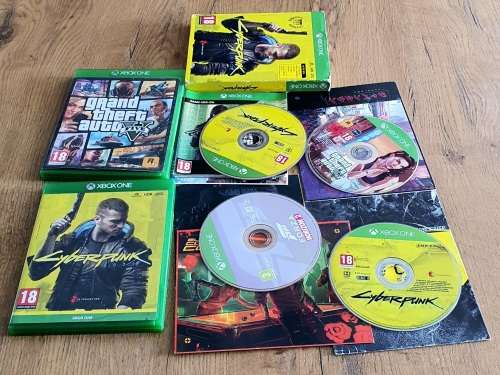 XBOX ONE GAMES BUNDLE CYBERPUNK 2077 | GTA V | FORZA HORIZONE 2