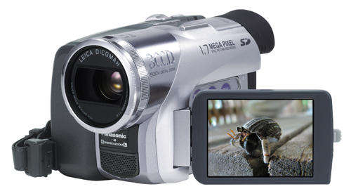 3CCD (DV Broadcast quality) Panasonic NV-GS120 Camcorder