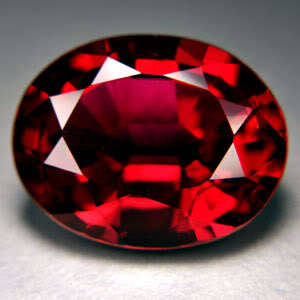 8.15ct.AWESOME BLOOD RED RUBY OVAL LOOSE GEMSTONE