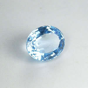 18.20ct.HUGE EXCELLENT BLUE TOPAZ OVAL GEMSTONE