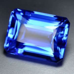 22.35ct.AWESOME  BLUE TANZANITE QUARTZ OCT LOOSE GEM