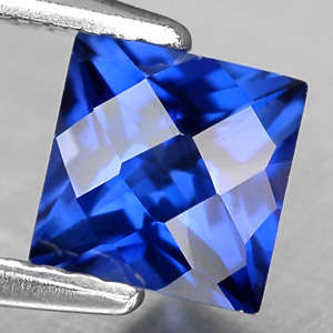 1.41 CT. PRINCESS SQUARE KASHMIR BLUE NATURAL SAPPHIRE