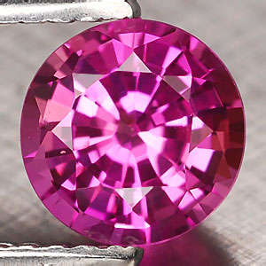 1.38ct Phenomenal Round Pink Sapphire