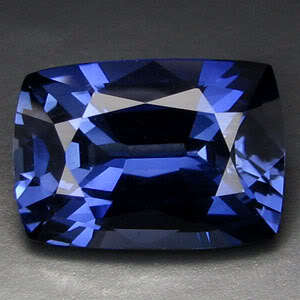 6.55ct.AWESOME CORNFLOWER BLUE SAPPHIRE CUSHION GEM