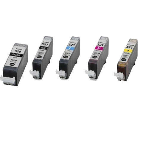 CANON GENERIC SET PG520/CLI521  IP3600/4600/MP980 - WITH CHIP