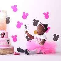 Minnie Mouse Birthday Tutu Outfit- Pink (0-2 Years)