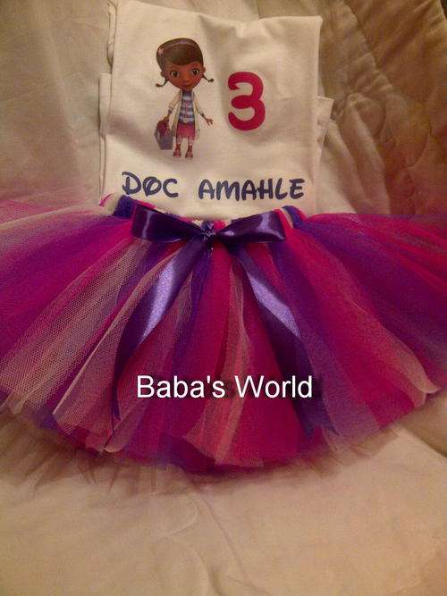 Doc Mc Stuffin Tutu Set (0-3 Years)