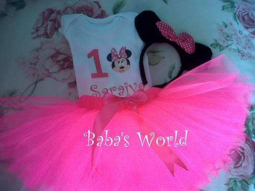 Minnie Mouse Tutu Set (0-3 Years)