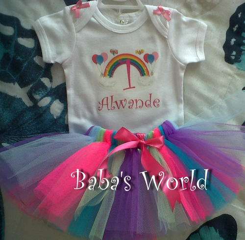 Rainbow Tutu Set (4-6 Years)