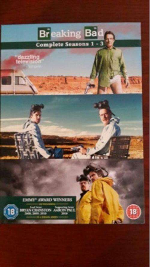Breaking Bad seasons 1-3 boxset