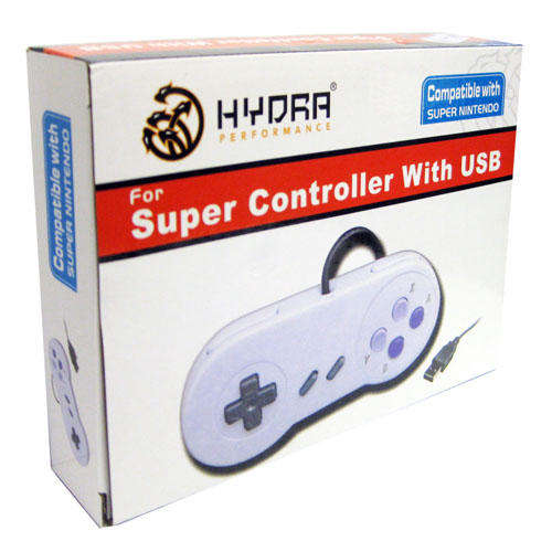 SNES USB Retro Super Nintendo Controller For PC/MAC New In The Box