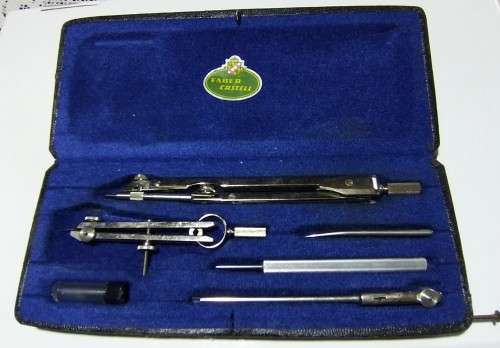 Faber Castell mathematical drawing instrument set