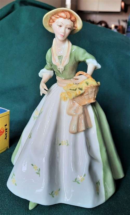 Immaculate Royal Worcester figurine - `Spring Morn`