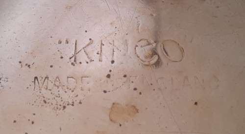 Kinco Brass plate, beautiful intricate peacock design