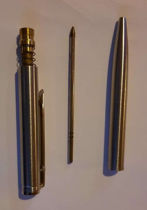 Goldring stainless steel Ballpoint pen from West Germany
