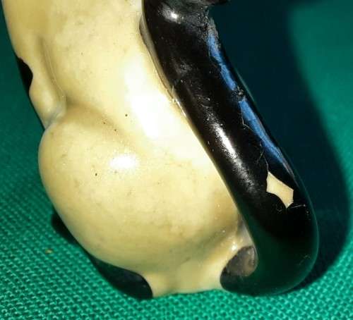 Wade Whimsie hat box series Disney `Si` and `Am` pair of figurines (tiny chip on each)