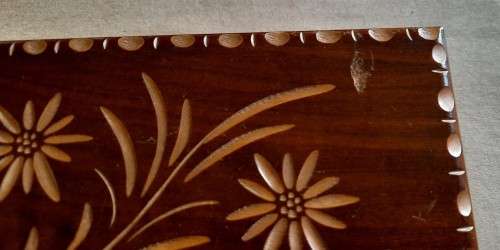 REUGE music movement jewellery box `Love is Blue`