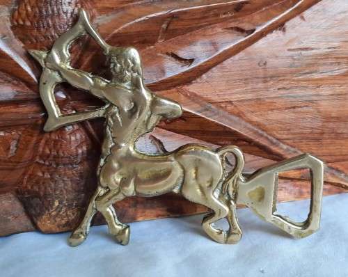 Vintage Brass Centaur bottle opener