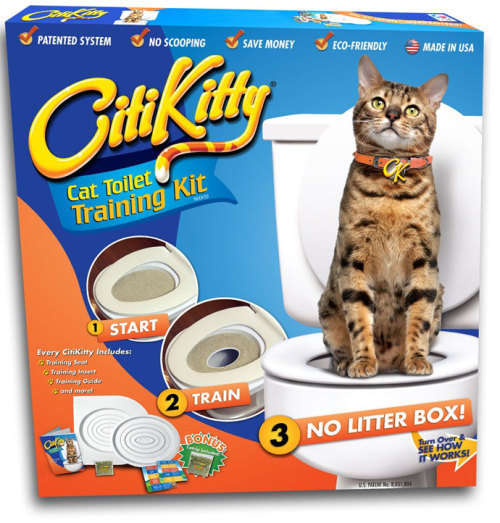 Citikitty - cat toilet training kit