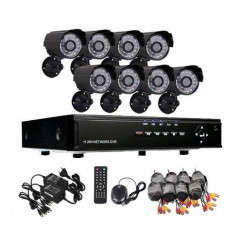 8 CHANNEL CCTV COMPLETE SURVEILLANCE SYSTEM