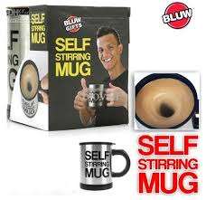 SELF STIRRING MUG