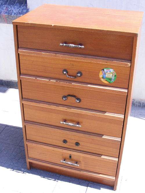 Wooden drawer, 44x62x102