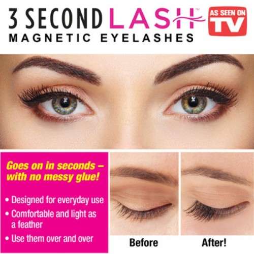 THE 3 SECOND LASH MAGNETIC EYELASHES