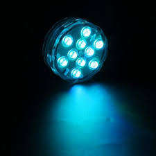 SUBMERSIBLE LED LIGHT WITH REMOTE CONTROLE