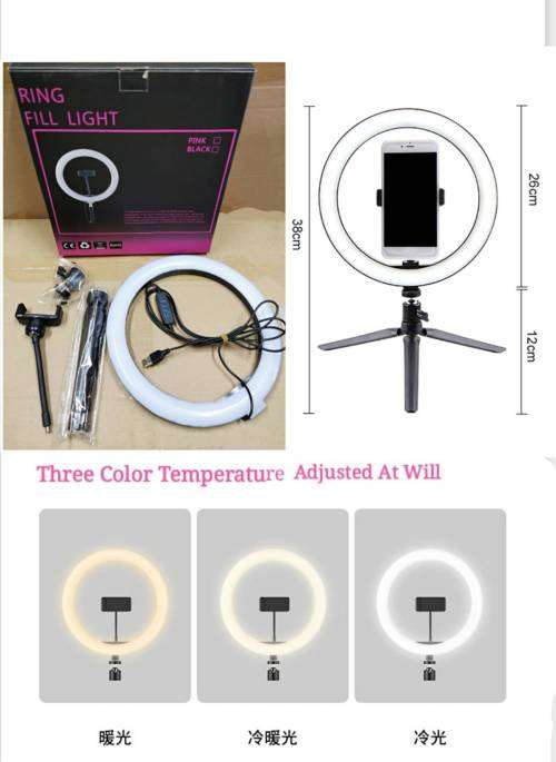 10 inch Ring Light with Table Stand