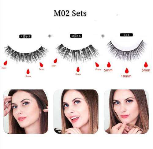 Magnetic Eyeliner & Eyelash M02 Set