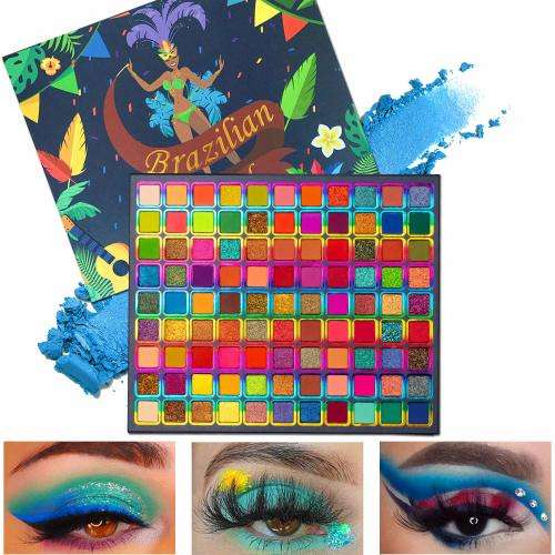 99 color eyeshadow Brazilian Carnival Party Colors