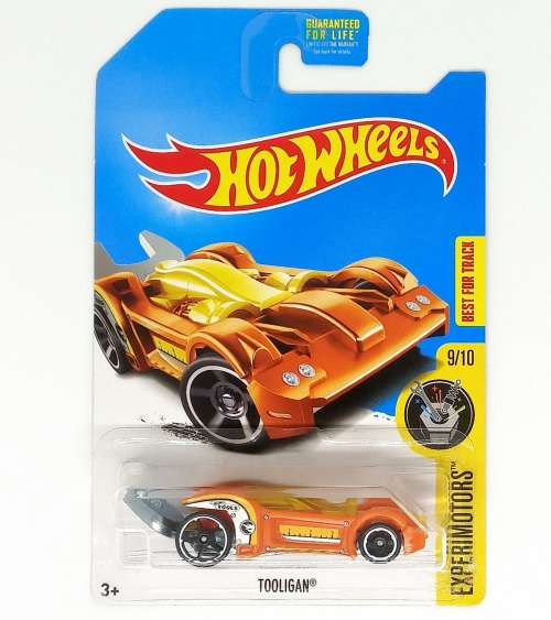 HotWheels TOOLIGAN - EXPERIMOTORS - Long Card Released USA Only  - DVD00-D9B0E Treasure Hunt 2016