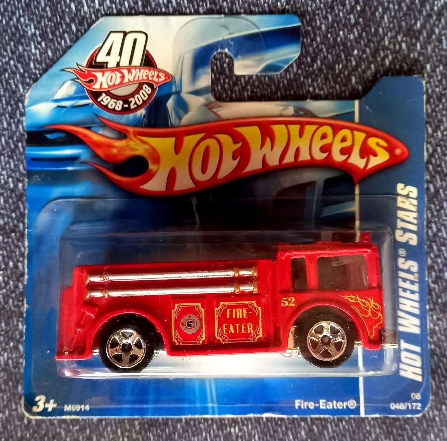 HOTWHEELS FIRE BRIGADE FIRE EATER