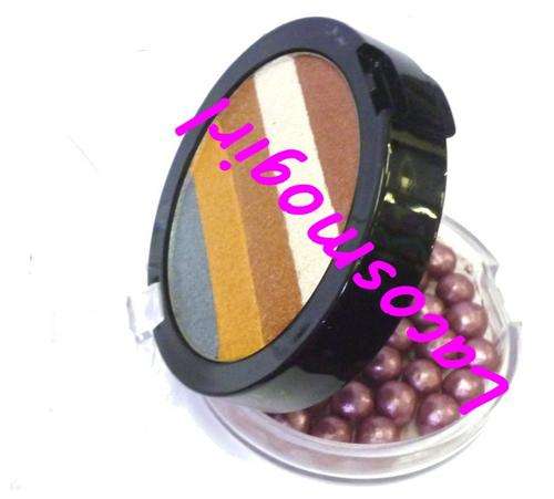 5 colour eye shadow & blush shimmer pearls